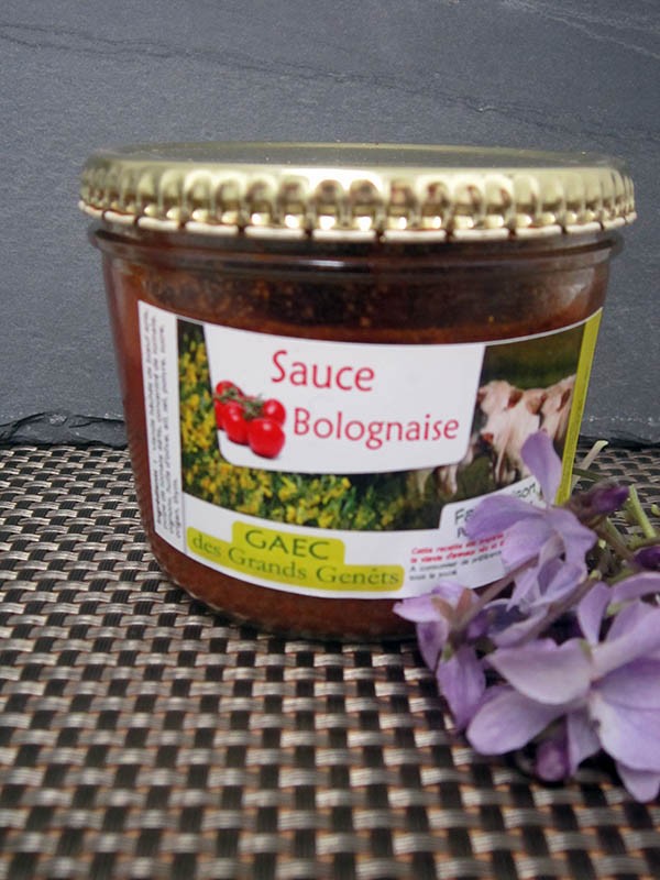 Sauce bolognaise - Conserves artisanales - Maison BIGNALET